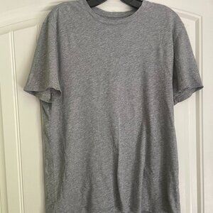 Vince Gray Crewneck Tee | 100% Cotton | Size M